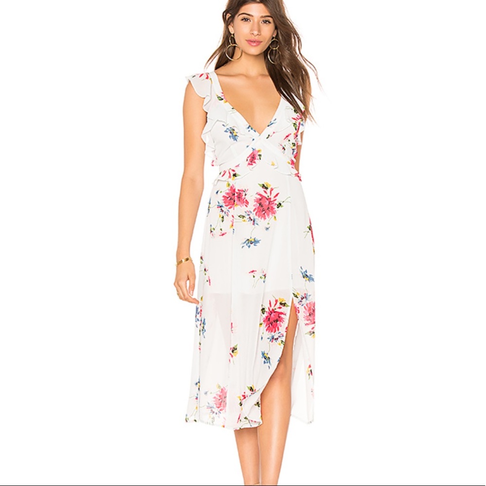 ASTR Milani Midi Dress